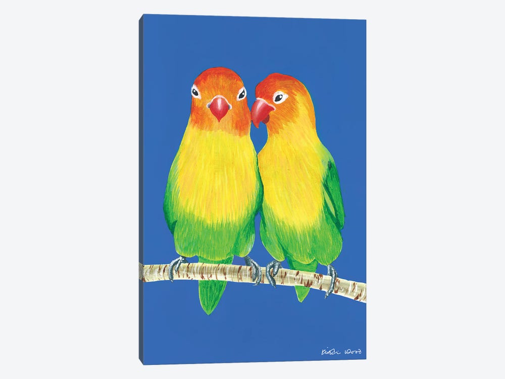 Little Love Birds by Kirstin Wood 1-piece Canvas Print