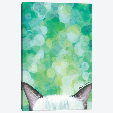 Siamese Cat Canvas Print #KWO87} by Kirstin Wood Canvas Artwork