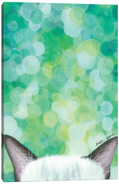 Siamese Cat Canvas Art Print - Kirstin Wood