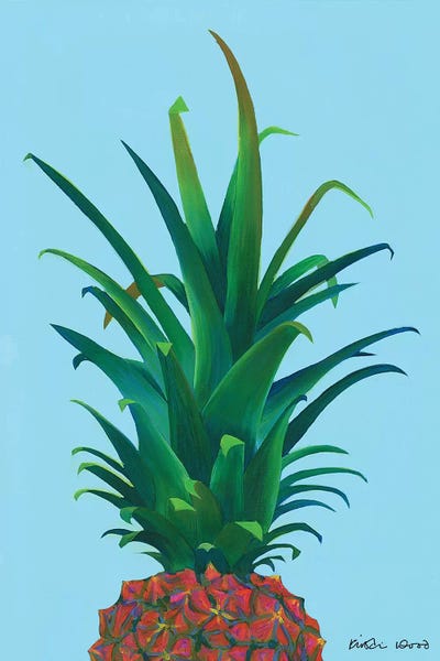 Pop Art Kitchen: Spiky Pineapple by Kirstin Wood