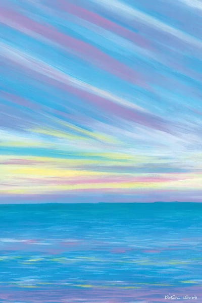 Sunset Beach by Kirstin Wood canvas print