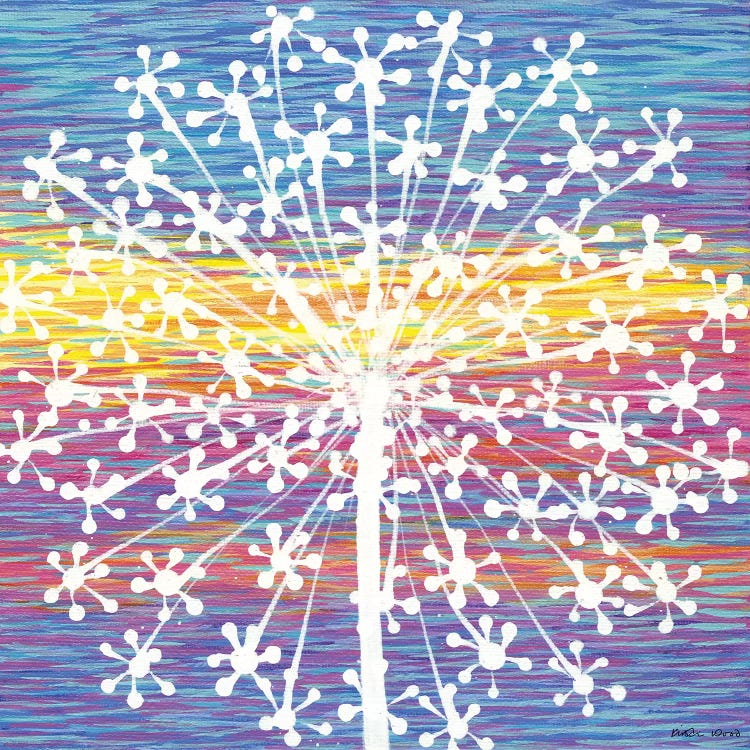 Alium VI by Kirstin Wood canvas print