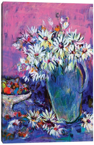 Mon Ami Chagall Canvas Art Print - Daisy Art