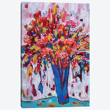 Spring Bouquet Canvas Print #KYG2} by Kyungsoo Lee Canvas Wall Art