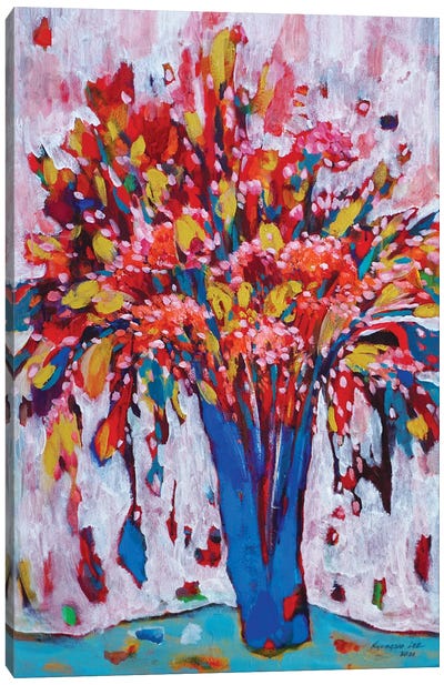 Spring Bouquet Canvas Art Print - Kyungsoo Lee