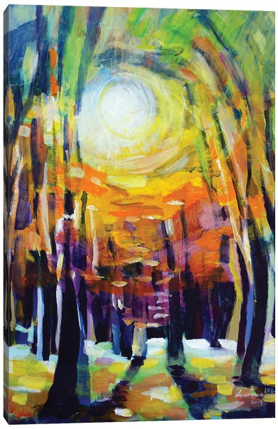 The Light Of Faith Canvas Art Print - Kyungsoo Lee