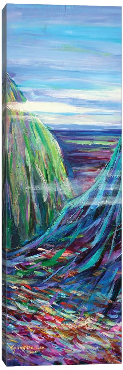 Kalalau Valley Canvas Art Print - Kyungsoo Lee