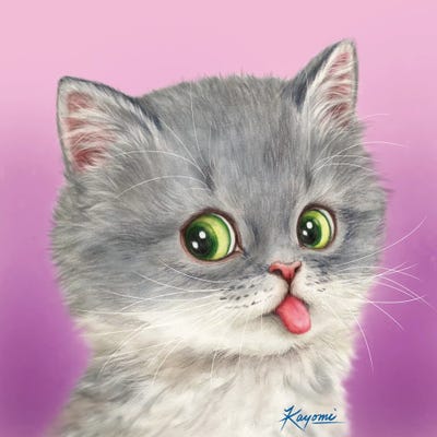 365 Days Of Cats: 14 by Kayomi Harai art print