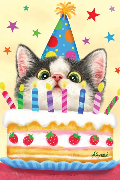Kittens: Birthday Cake by Kayomi Harai