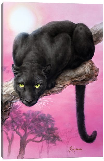 Black Panther Canvas Art Print - Kayomi Harai