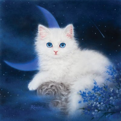 Blue Moon by Kayomi Harai art print