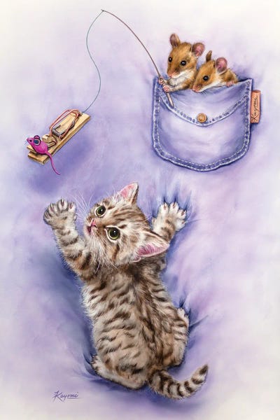 Mice: Cat And Mice by Kayomi Harai