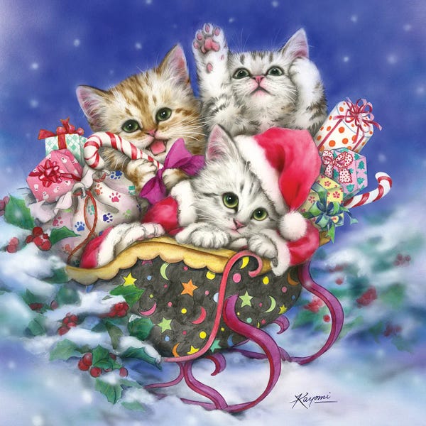 Kittens: Christmas Gift by Kayomi Harai