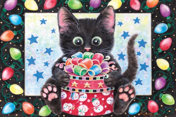 Christmas Animals: Christmas Lights by Kayomi Harai