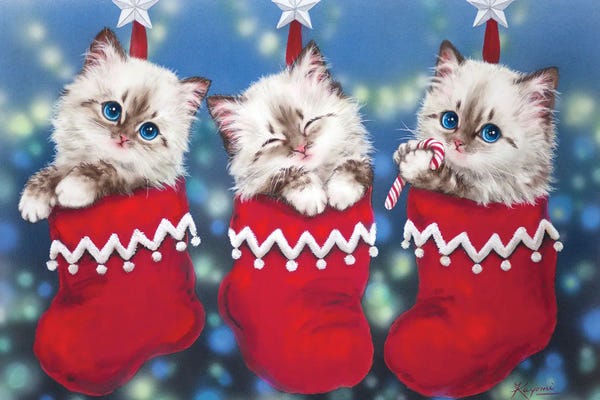 Christmas Animals: Christmas Trio by Kayomi Harai