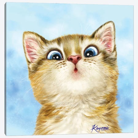 365 Days Of Cats: 17 Canvas Print #KYI13} by Kayomi Harai Canvas Art Print