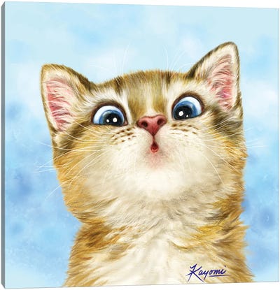 365 Days Of Cats: 17 Canvas Art Print - Kitten Art