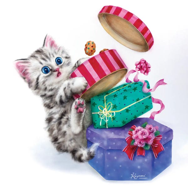 Christmas Animals: Cookie Thief by Kayomi Harai