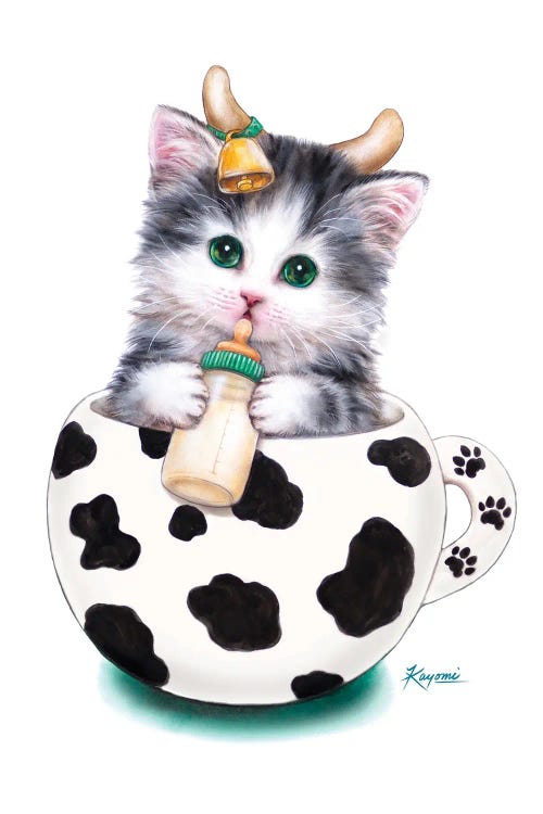 Cup Kitty Cow