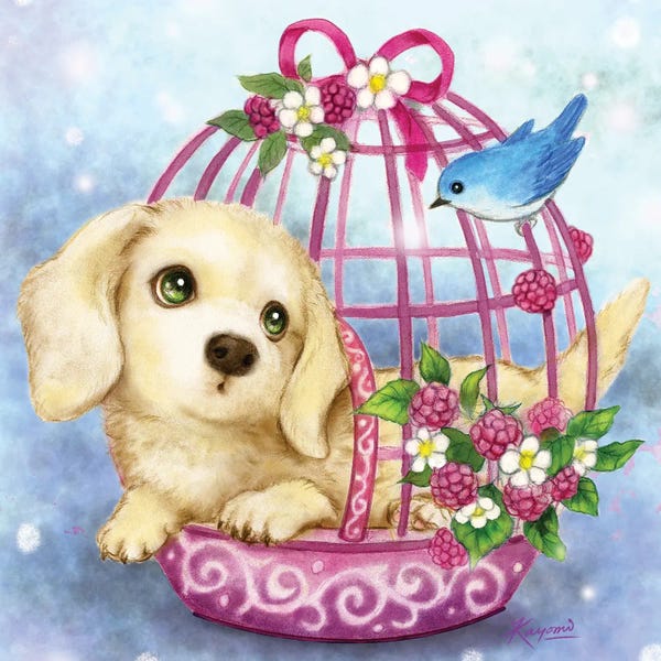 Kayomi Harai: Dachshund Bird Cage by Kayomi Harai