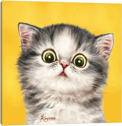 365 Days Of Cats: 20 Canvas Art Print - Kayomi Harai