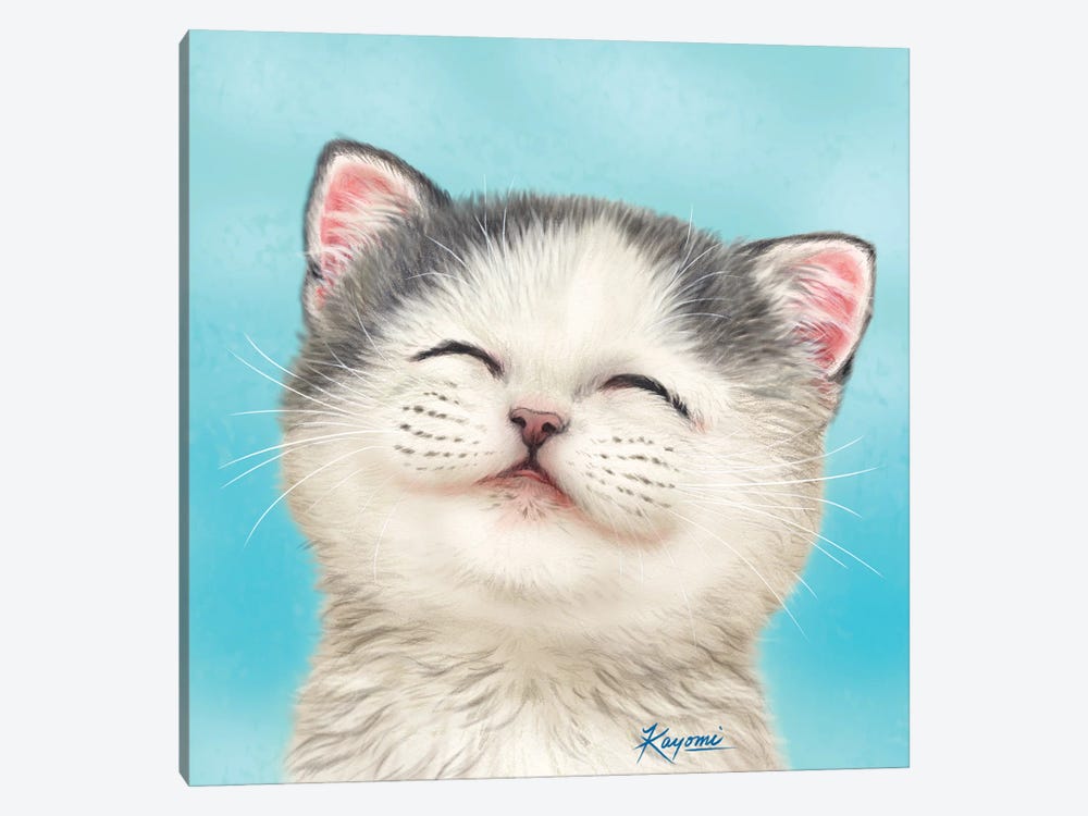 365 Days Of Cats: 22 by Kayomi Harai 1-piece Canvas Art