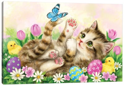 Easter Garden Canvas Art Print - Kayomi Harai