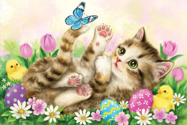 Kayomi Harai: Easter Garden by Kayomi Harai