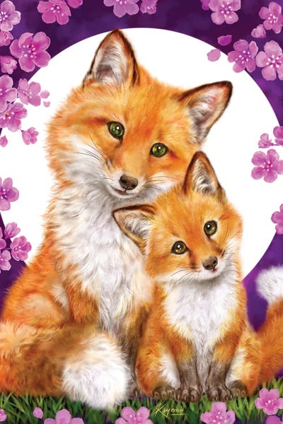 Flowery Night by Kayomi Harai art print