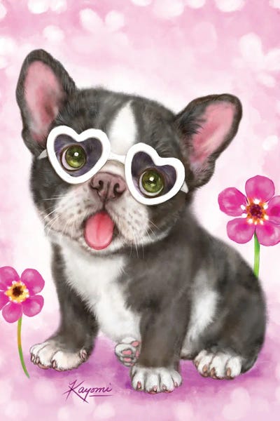 Kayomi Harai: French Bull Puppy by Kayomi Harai