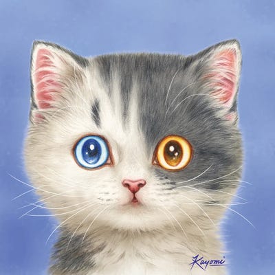 365 Days Of Cats: 2 by Kayomi Harai art print