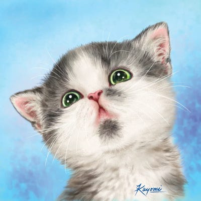 365 Days Of Cats: 30 by Kayomi Harai art print