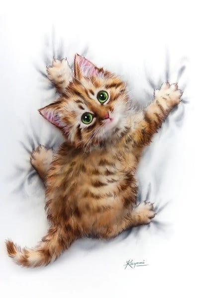 Hang On by Kayomi Harai art print