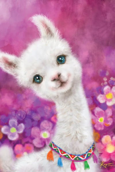 Llamas: Happy Llama by Kayomi Harai