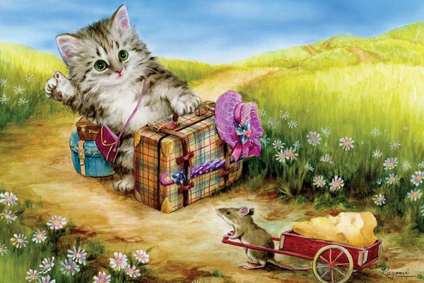 Kittens: Hitch Hike by Kayomi Harai