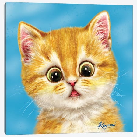 365 Days Of Cats: 36 Canvas Print #KYI21} by Kayomi Harai Canvas Wall Art