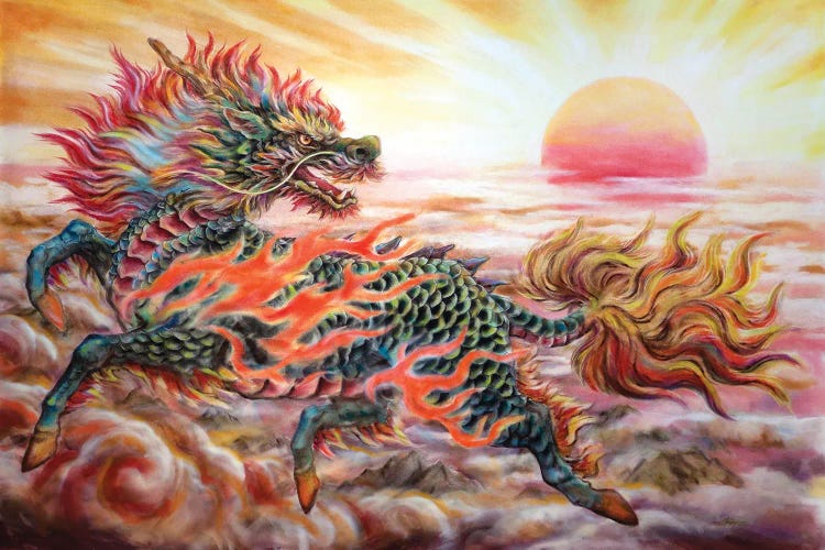 Kirin by Kayomi Harai wall art