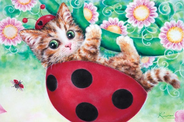 Kayomi Harai: Ladybug Kitty by Kayomi Harai