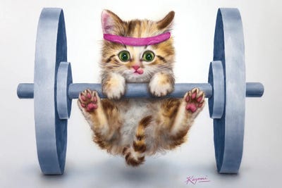 Let's Get Physical by Kayomi Harai art print