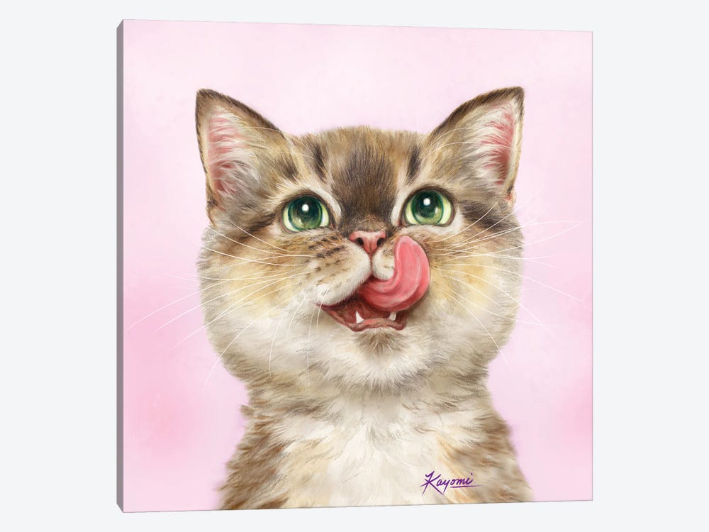 365 Days Of Cats: 37 by Kayomi Harai 1-piece Canvas Print