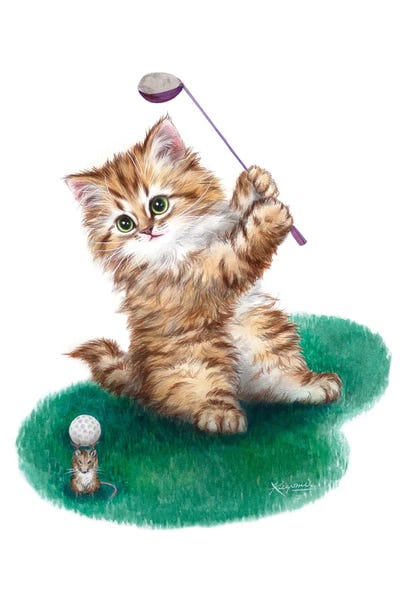 Kayomi Harai: Little Golfer by Kayomi Harai