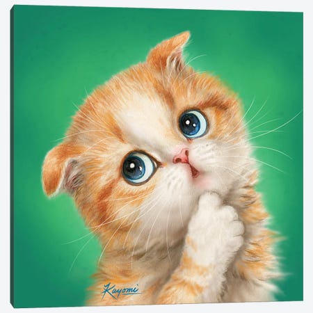 365 Days Of Cats: 51 Canvas Print #KYI25} by Kayomi Harai Art Print