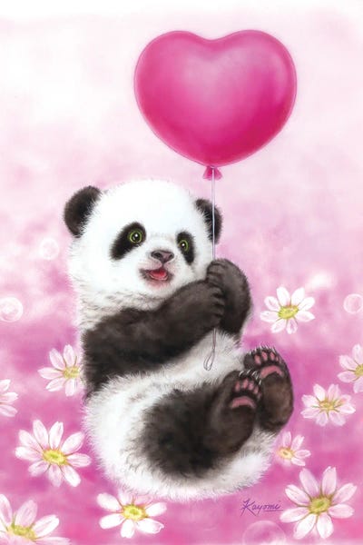 Pandas: Panda Baloon by Kayomi Harai