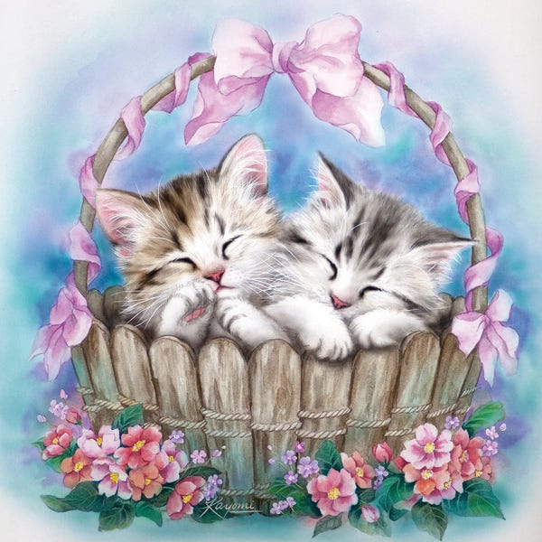 Kittens: Peaceful Dream by Kayomi Harai