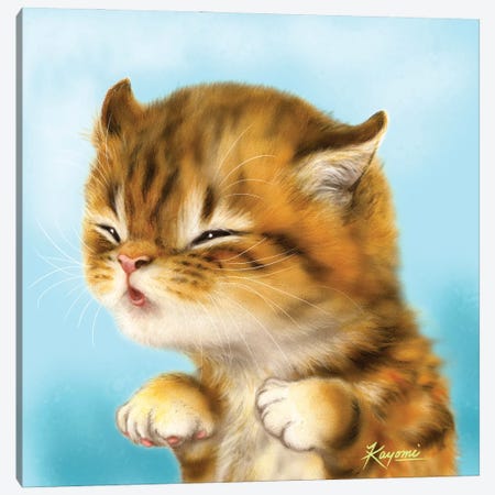 365 Days Of Cats: 53 Canvas Print #KYI27} by Kayomi Harai Canvas Print