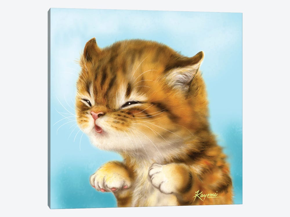 365 Days Of Cats: 53 by Kayomi Harai 1-piece Canvas Artwork