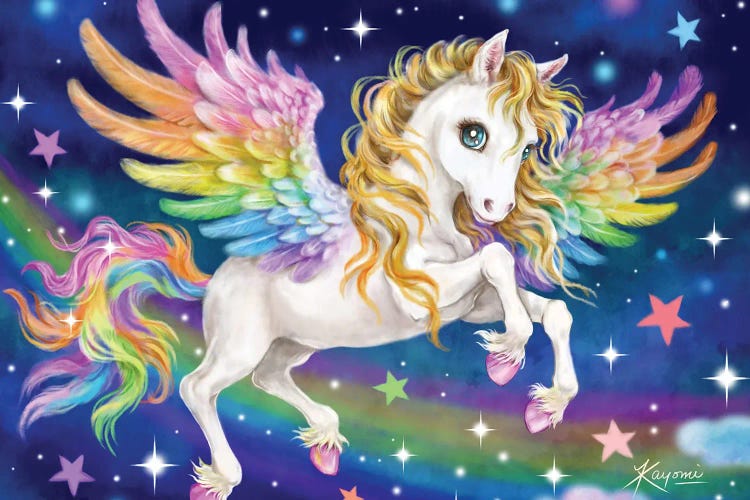 Rainbow Pegasus