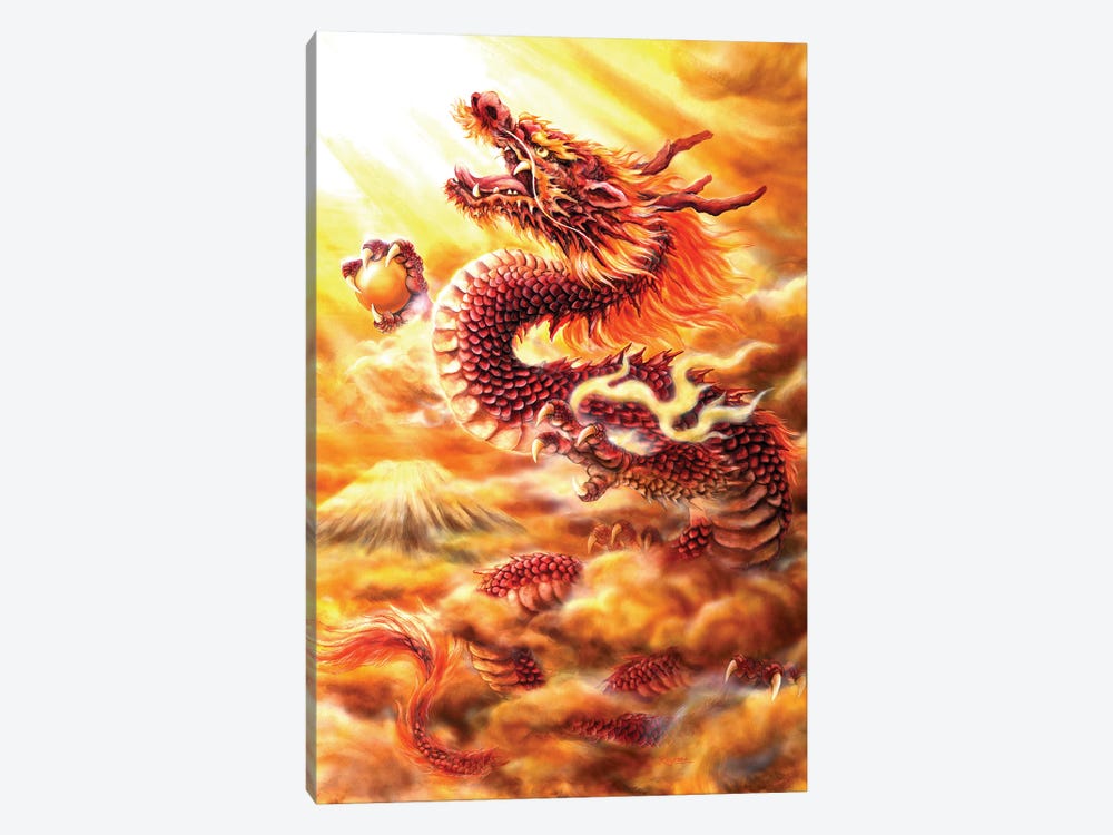 Red Dragon by Kayomi Harai 1-piece Art Print