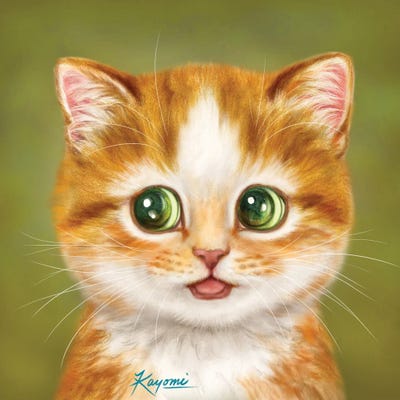 365 Days Of Cats: 57 by Kayomi Harai art print