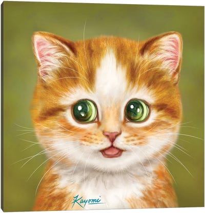 365 Days Of Cats: 57 Canvas Art Print - Kayomi Harai